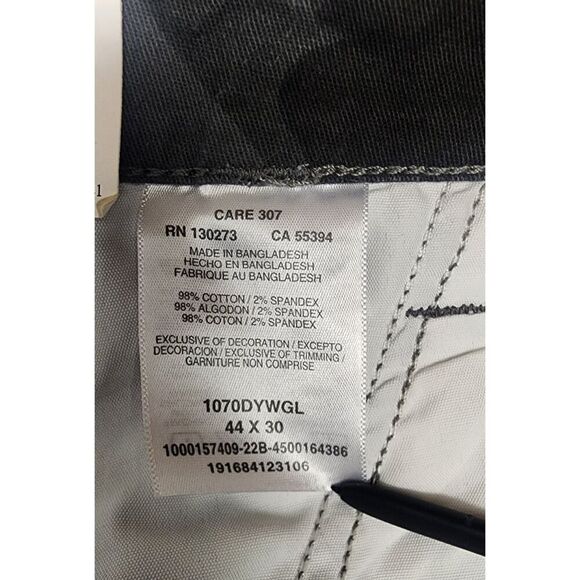 Wrangler Mens Multi-Green Camouflage Cargo Pockets Pants Size 44x 30 - Picture 6 of 9